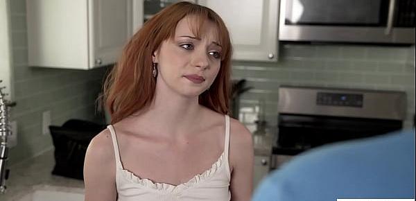 trendsRedhead stepsister Cecelia Taylor wanted to try stepbrothers huge dick